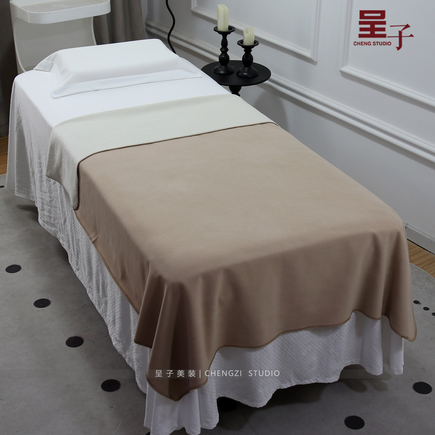 高档仿羊绒美容院午睡空调毯