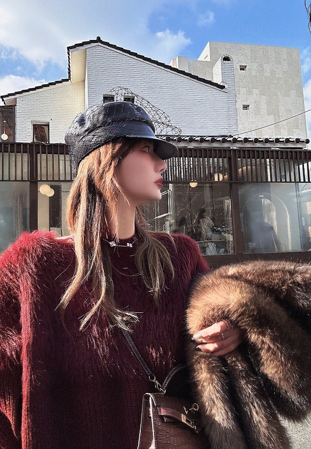 暖绒慵懒软绵绵小女人毛衣