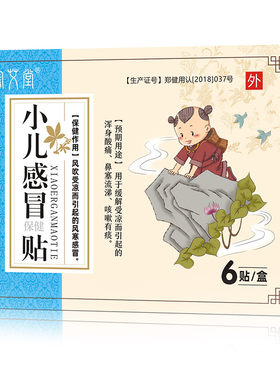宗艾堂感冒儿童宝宝小孩风寒