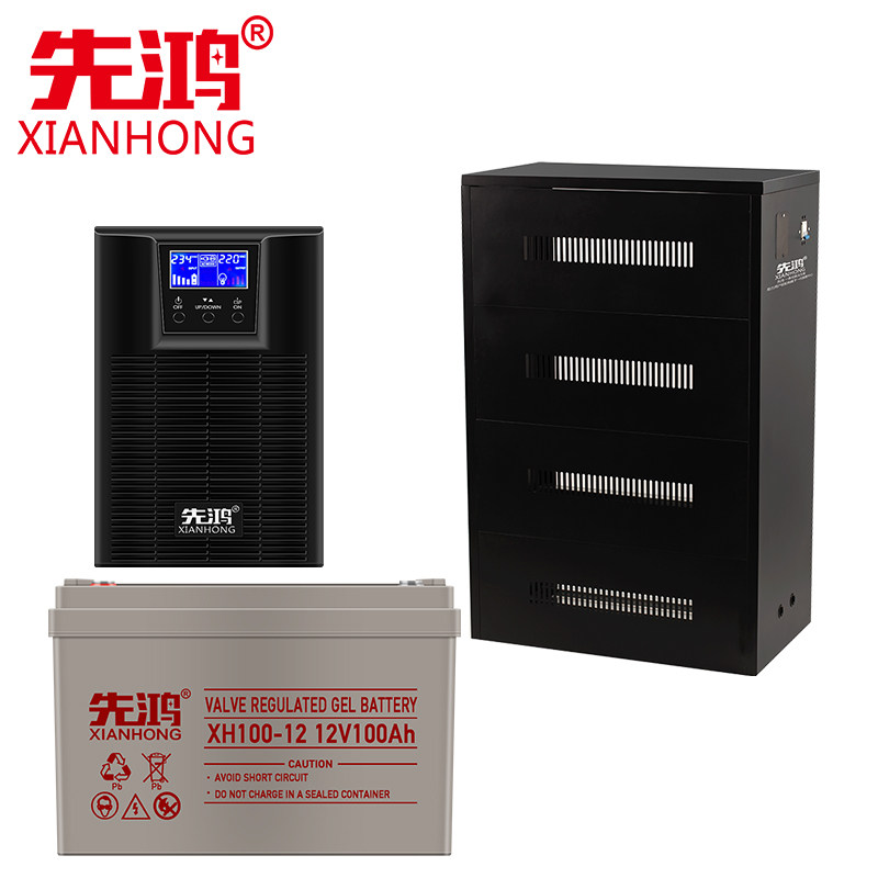 6KVA/5400W在线式UPS不间断电源断电续航30分机房监控供电30mins