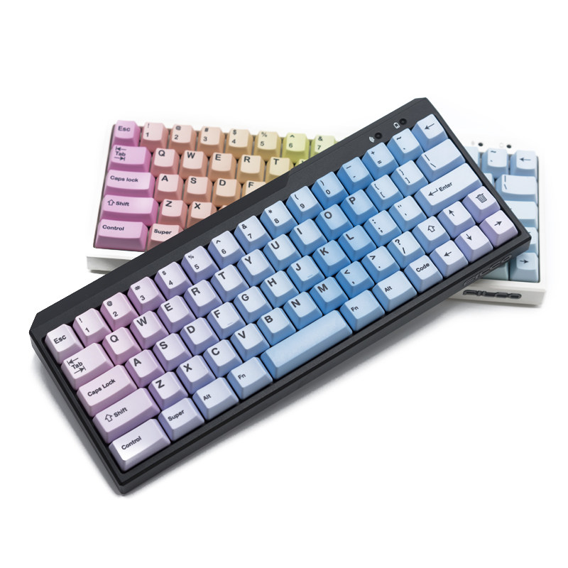 Filco Minila 蓝牙有线双模迷你啦机械键盘热升华PBT键帽蓝色妖姬