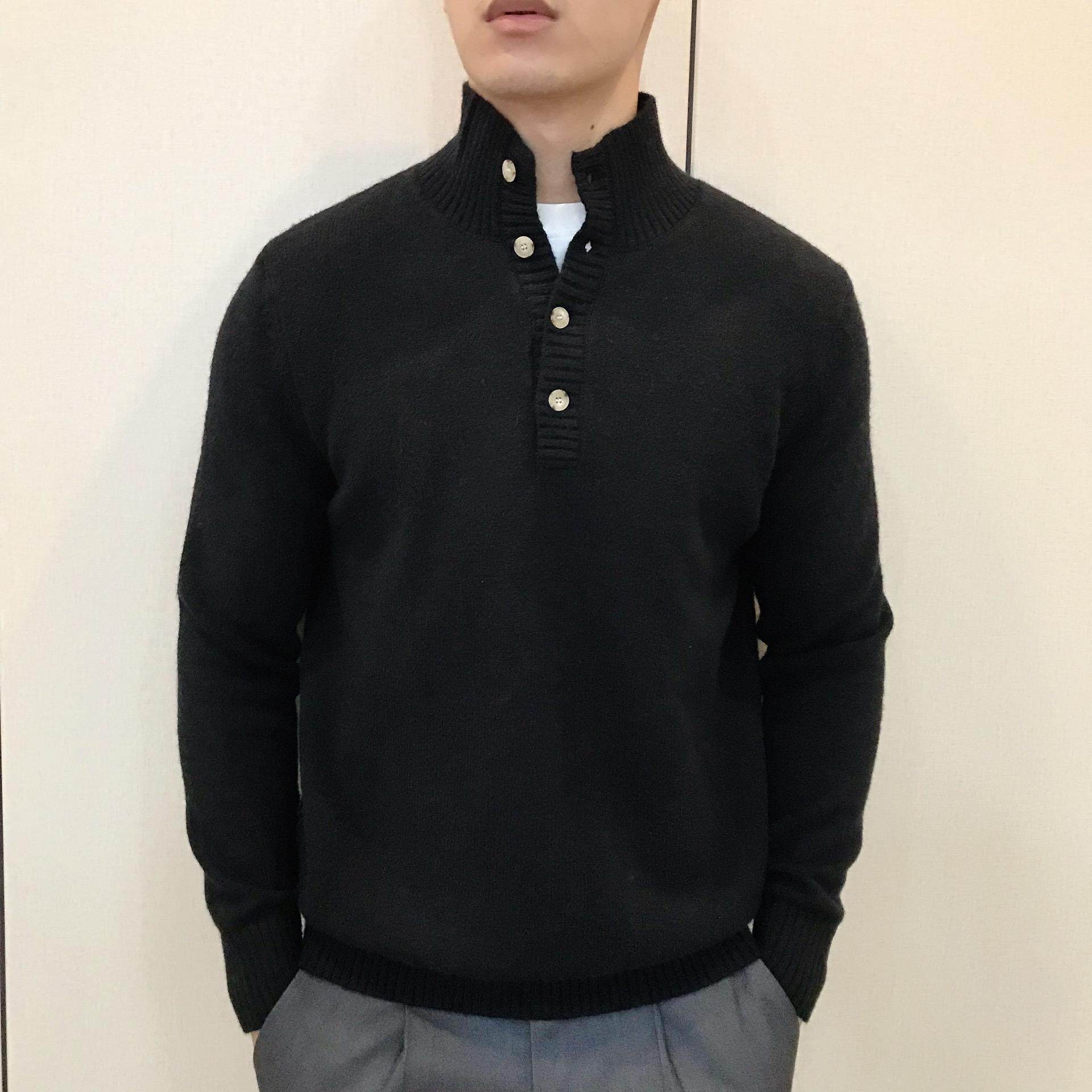 男士半高领毛衣生完宝宝穿不下