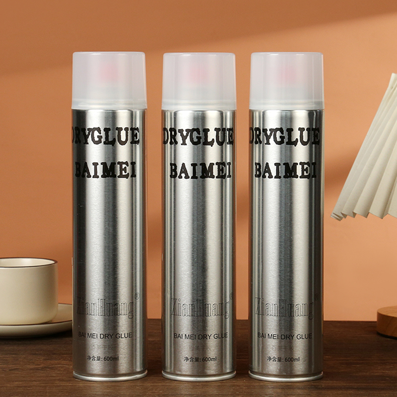 显凰百美干胶大瓶600ml定型喷雾强力特硬塑型发胶清香持久造型胶