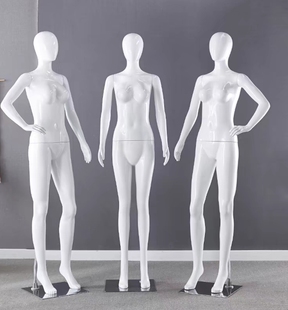 高档男女模特内衣店服装店模特道具全身半身亮光模特橱窗展示架子