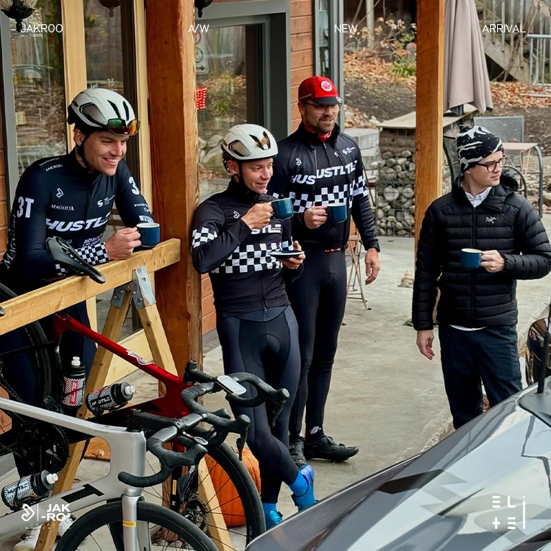 捷酷秋冬Toronto2.0抓绒骑行服骑行裤男款车队款竞技版双箭头垫裆