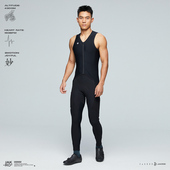 三层复合舒适高弹保暖0℃骑行裤 防风背带裤 ARC男士 捷酷秋冬新品