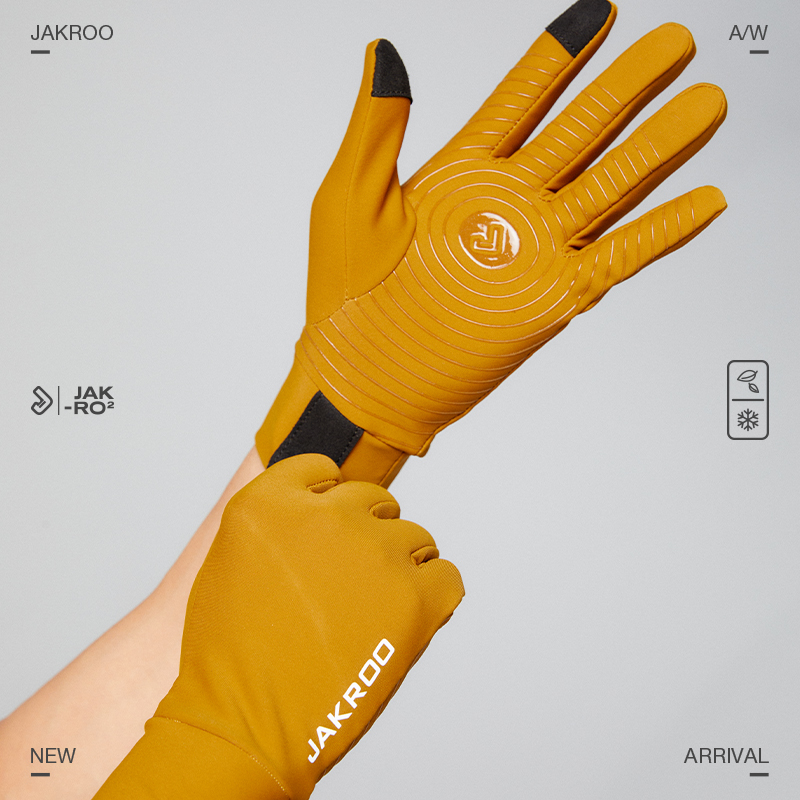 捷酷24秋冬新品ELITE CORE抓绒保暖手套户外运动防滑5℃骑行手套