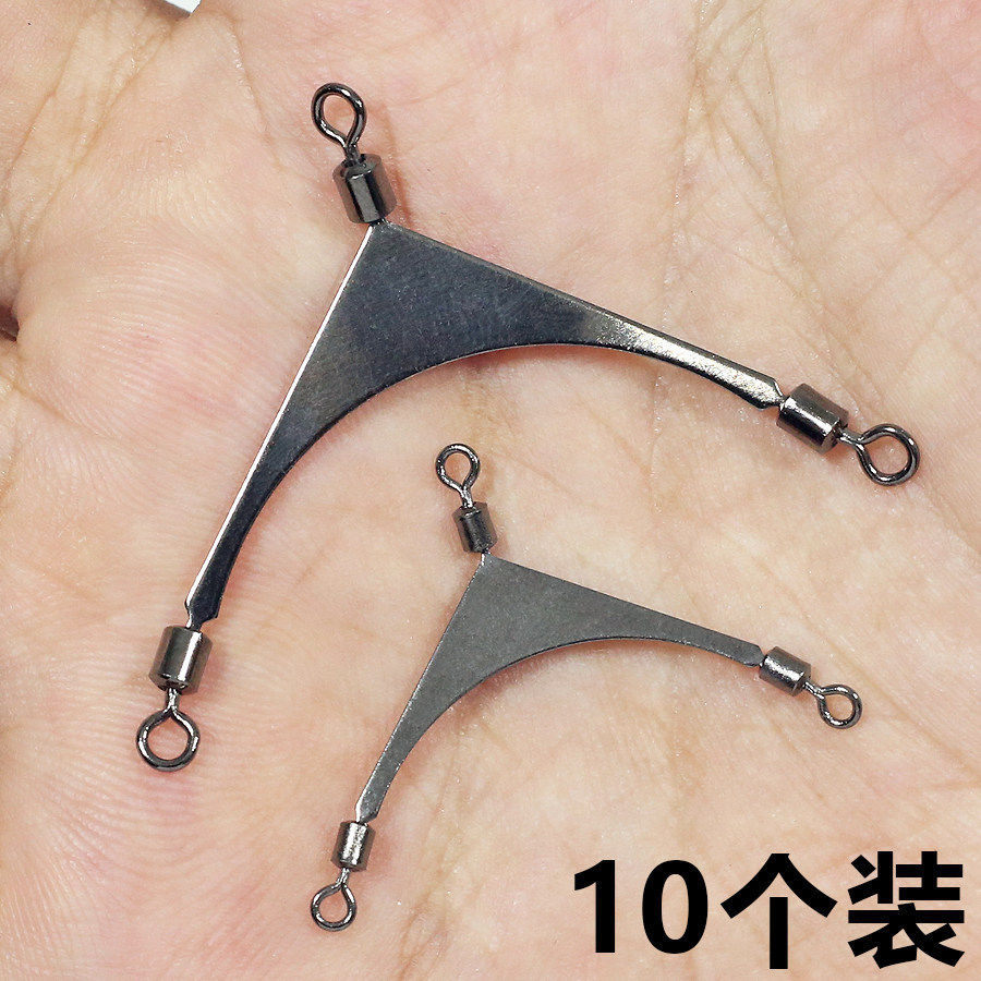 扁担转环分钩器金属三叉转环子线 线分叉器旋--SKU乱码去除完成！,户外/登山/野营/旅行用品,鱼饵添加剂,淘宝优惠券,粉丝福利购,淘宝优惠卷