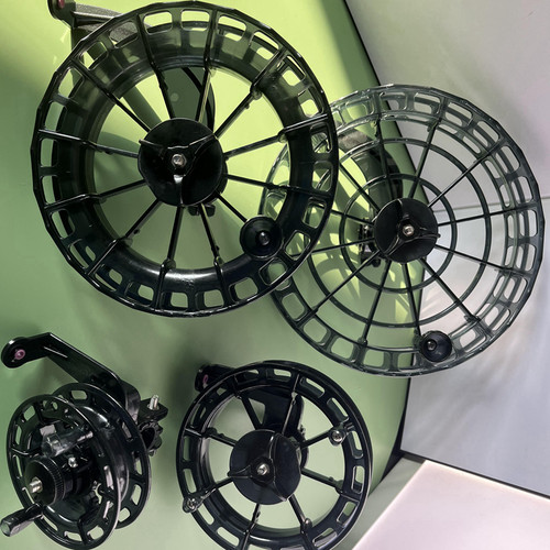 专用超轻谷麦钓法绕线量大锚鱼轮矶竿新款八卦轮渔轮盘车轮矶杆带
