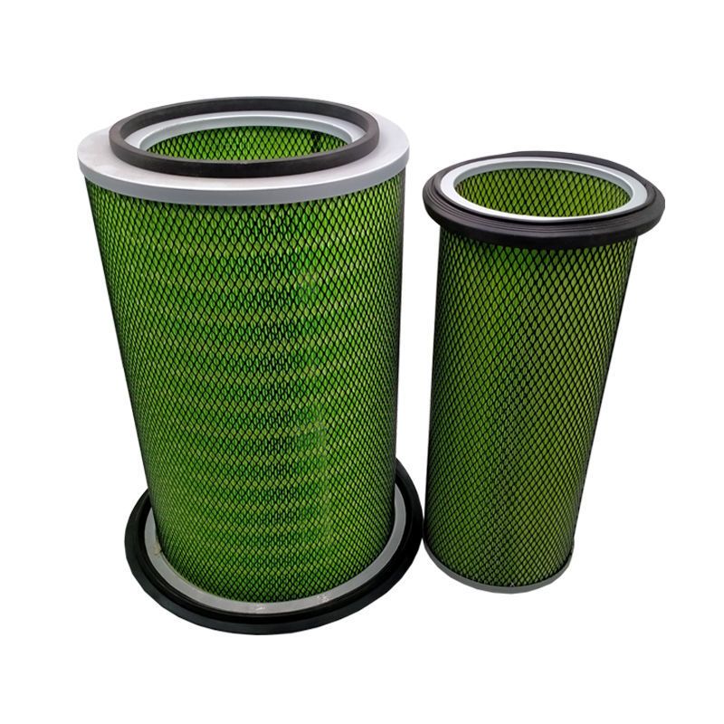 适用山推D85空滤龙曼推土机空气滤清器格空气滤芯k3045K3046底