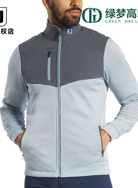 FootJoy高尔夫服装FJ男士ThermoSeries保暖夹克运动户外防风外套