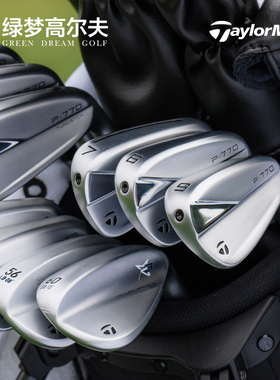 TaylorMade泰勒梅高尔夫球杆新款男士P770锻造高容错golf铁杆组