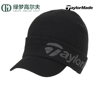 TaylorMade泰勒梅高尔夫配件新款帽子男士保暖运动golf针织球帽