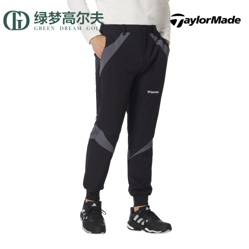 TaylorMade泰勒梅高尔夫服装男女士时尚运动防风保暖透气慢跑裤