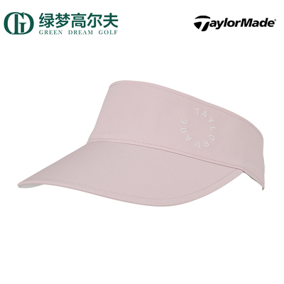 TaylorMade泰勒梅高尔夫配件新款女士遮阳透气防晒golf无顶球帽