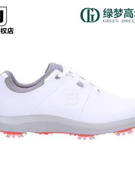 FootJoy高尔夫球鞋女士新款FJ eComfort有钉运动休闲舒适运动鞋子