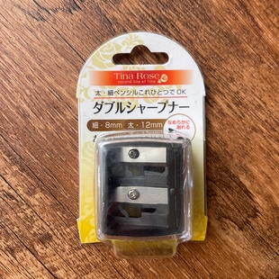 LUCKY卷笔刀 唇膏笔 纳斯口红笔 眼线笔 双孔削笔器 六角眉笔