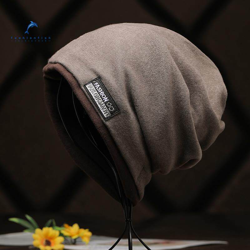 모자 남자 가을 겨울 유행 브랜드 패션 풀오버 모자 따뜻하고 다목적 더미 모자 대형 2024 머리띠 BAOTOU 모자