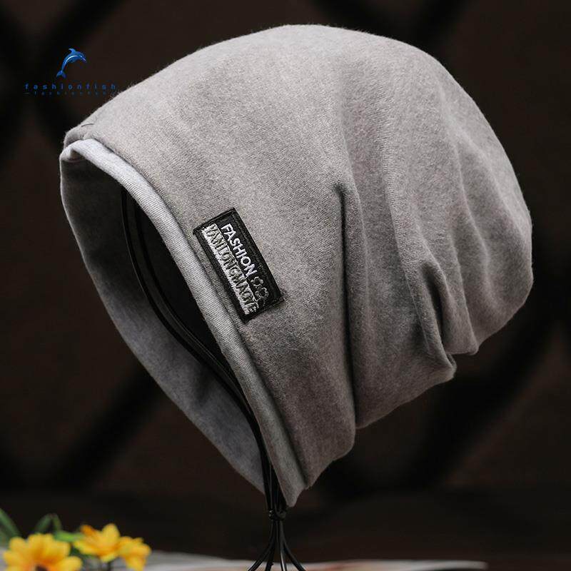 모자 남자 가을 겨울 유행 브랜드 패션 풀오버 모자 따뜻하고 다목적 더미 모자 대형 2024 머리띠 BAOTOU 모자