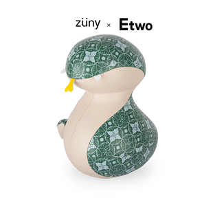 正品 手工蛇年生肖摆件手办可爱书档送礼礼品 台湾zuny2025蛇年新品