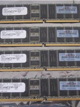 HP MEM 1GB ECC DDR SDRAM PC2100 - PN A6969AX