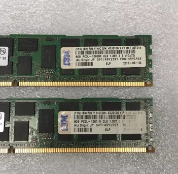 IBM 49Y1415 49Y1397 X3650 M3/M4 DDR3 2Rx4  8G PC3L-10600R