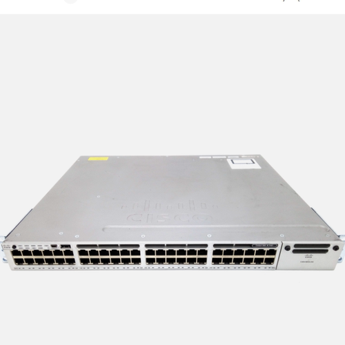 Cisco WS-C3850-48P-E 48-Port GbE PoE+ IP 2x PWR-C1-715WAC