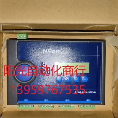 MOXA摩莎 NPORT 5430I 光电隔离4口RS-42