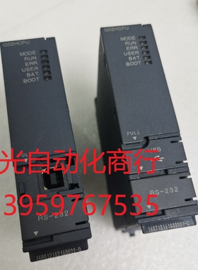 三菱Q02HCPU  原装进口 拆机 实物图95新 功能完好