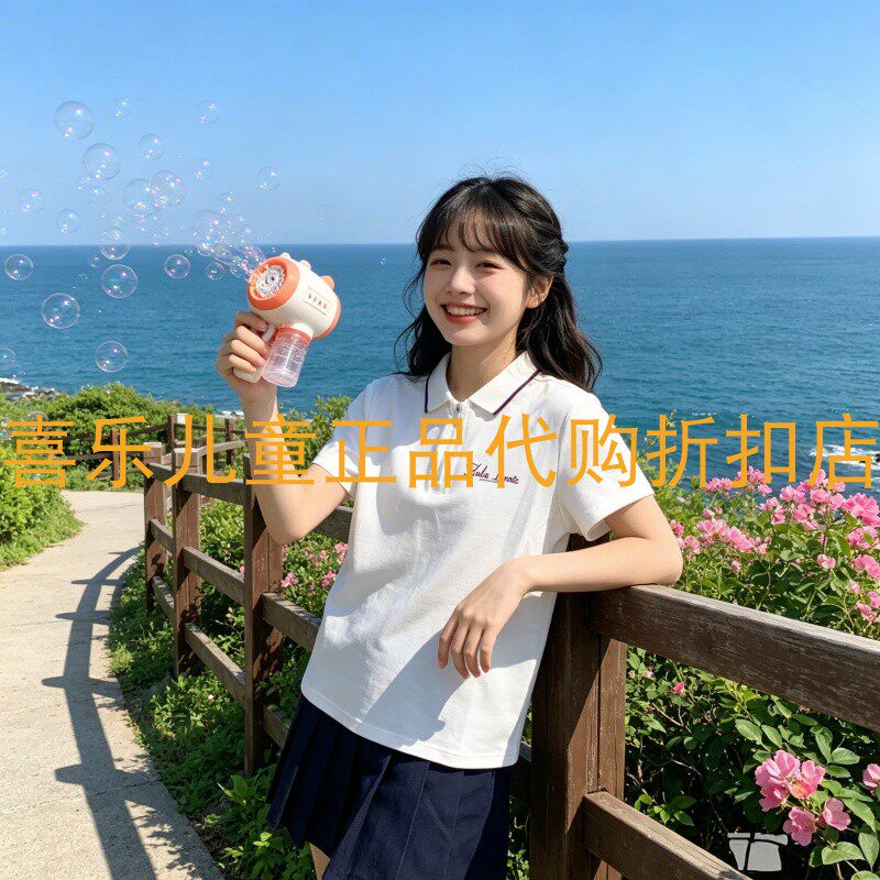安踏儿童夏运动翻领polo短袖T恤