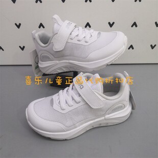 9902S 男女小童魔术贴运动休闲百搭小白鞋 安踏儿童2025春秋季 新款