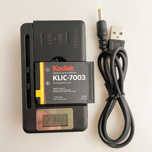 柯达 V1003 V803 M381 Z950 M380 M420  KLIC-7003相机充电器