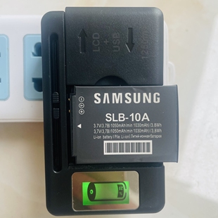 PL70 DV001 WB150F 10A充电器TS SLB10A电池 SLB 适用于三星L120