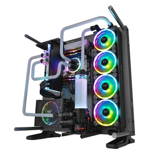 Tt Riing Trio 12cm LED RGB风扇 雷蛇外设软件同步机箱水冷风扇