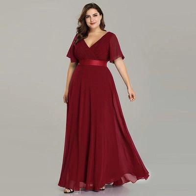 Long Dress For Women Evening Prom plus size Dress 大码晚礼服