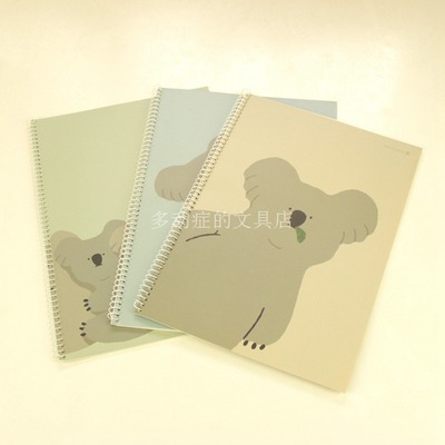 满79免邮韩国考拉熊b5学生笔记本