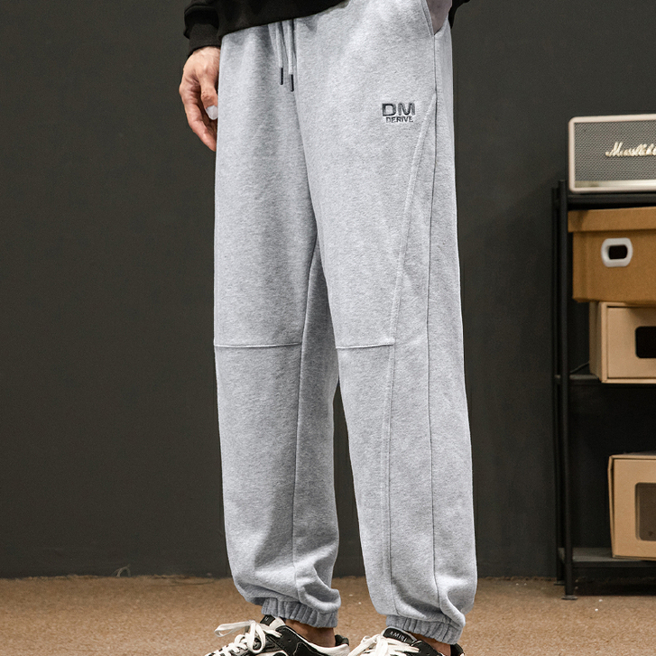 唐系列女装2025春季新款时尚宽松哈伦裤束脚加绒休闲长裤/2-4