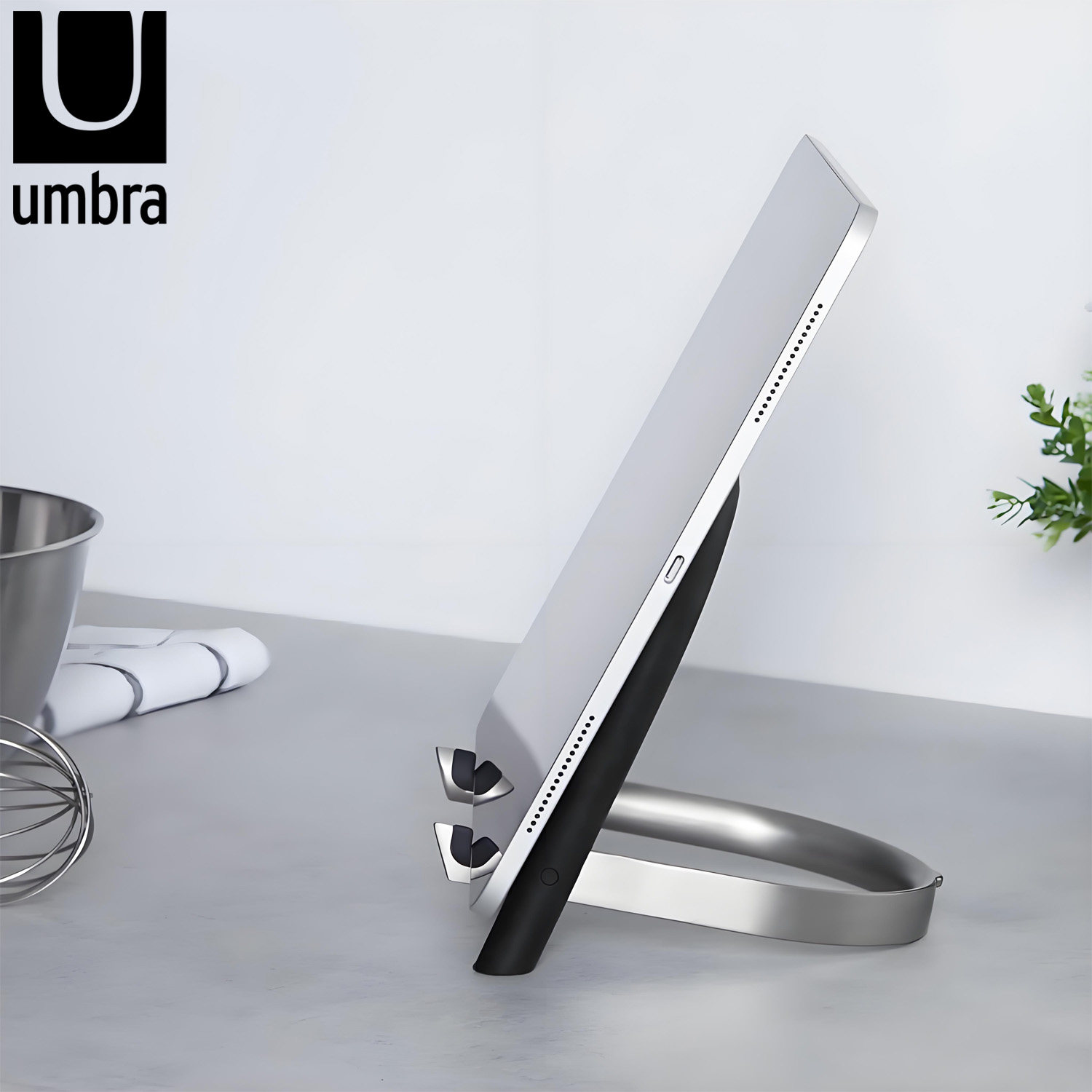 加拿大UMBRA 创意平板电脑支架 便携折叠IPAD 电子书食谱收纳座架