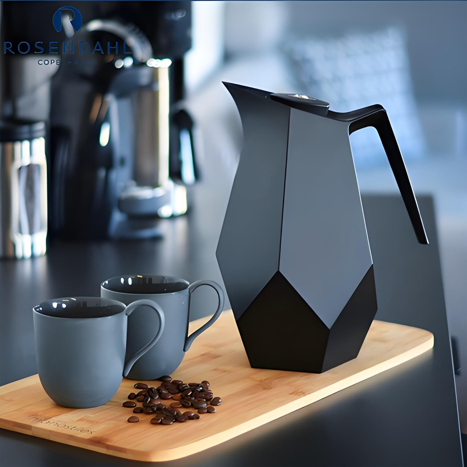 Rosendahl创意家用几何保温壶