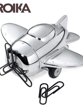 德国Troika复古飞机摆件合金打造