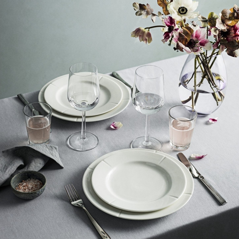 北欧简约白瓷餐盘意面深汤盘