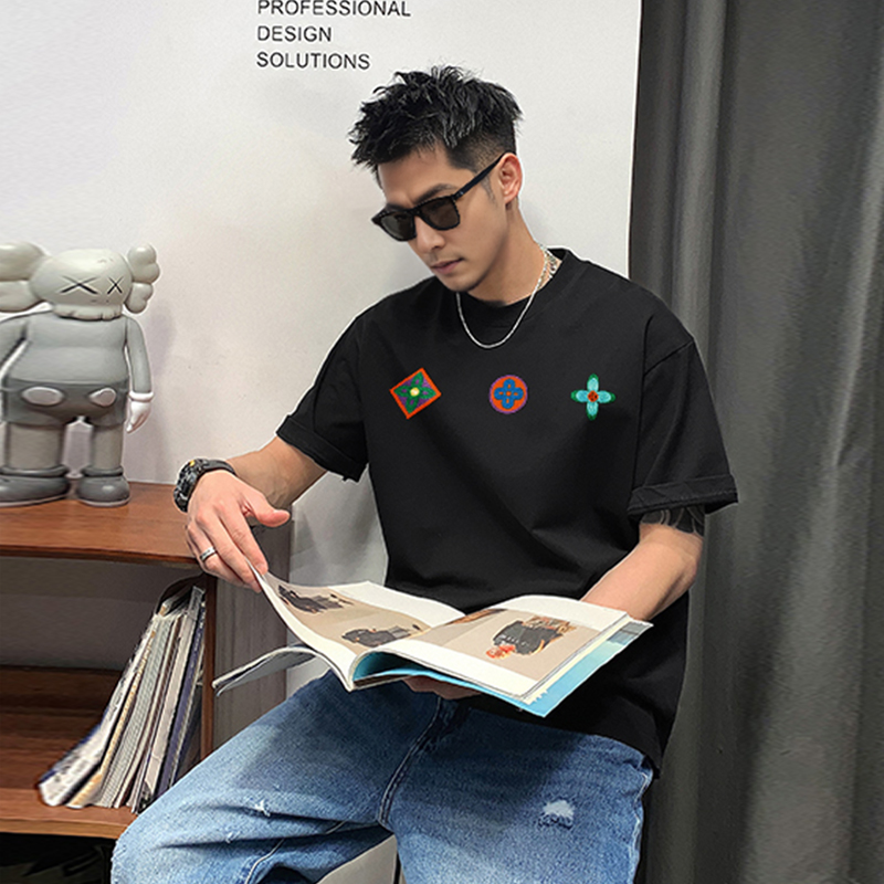 夏季大码男装新款男装潮牌