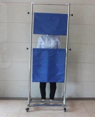 射线防护帘屏风可移动升降可定做