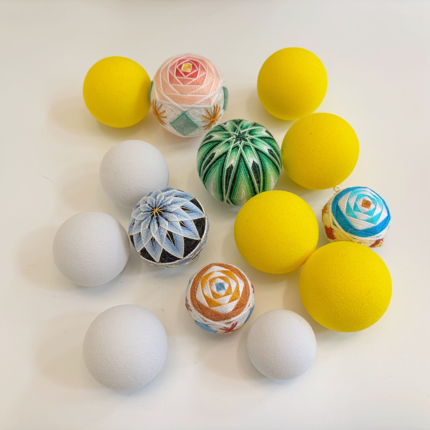 手工diy材料 手鞠球心 Eva球心 做手鞠的大橙子的店,居家布艺,缝纫DIY材料套装,淘宝优惠券,粉丝福利购,淘宝优惠卷