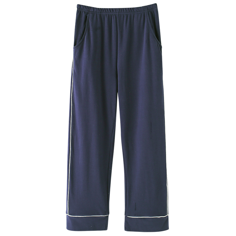 春秋季女士九分裤纯棉睡裤家居裤