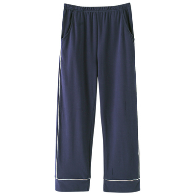 春秋季女士九分裤纯棉睡裤家居裤