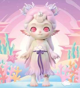 正版ROOYIE萝伊上古灵兽盲盒一套确认款女孩礼物卡通摆件可爱手办