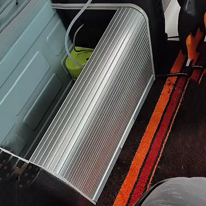 不占空间卧铺推拉帘明装卷帘门帘