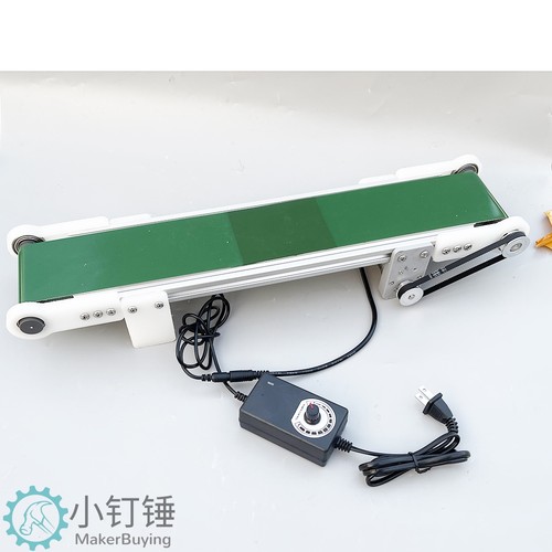 升级版小型桌面传送带流水线输送机PP塑料自动化摩檫力实验科CNC