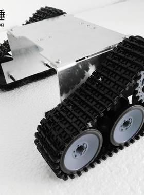 ROT-4 履带 越野车 瓦力机器人底盘 坦克 SUV 12V 1:16履带瓦力